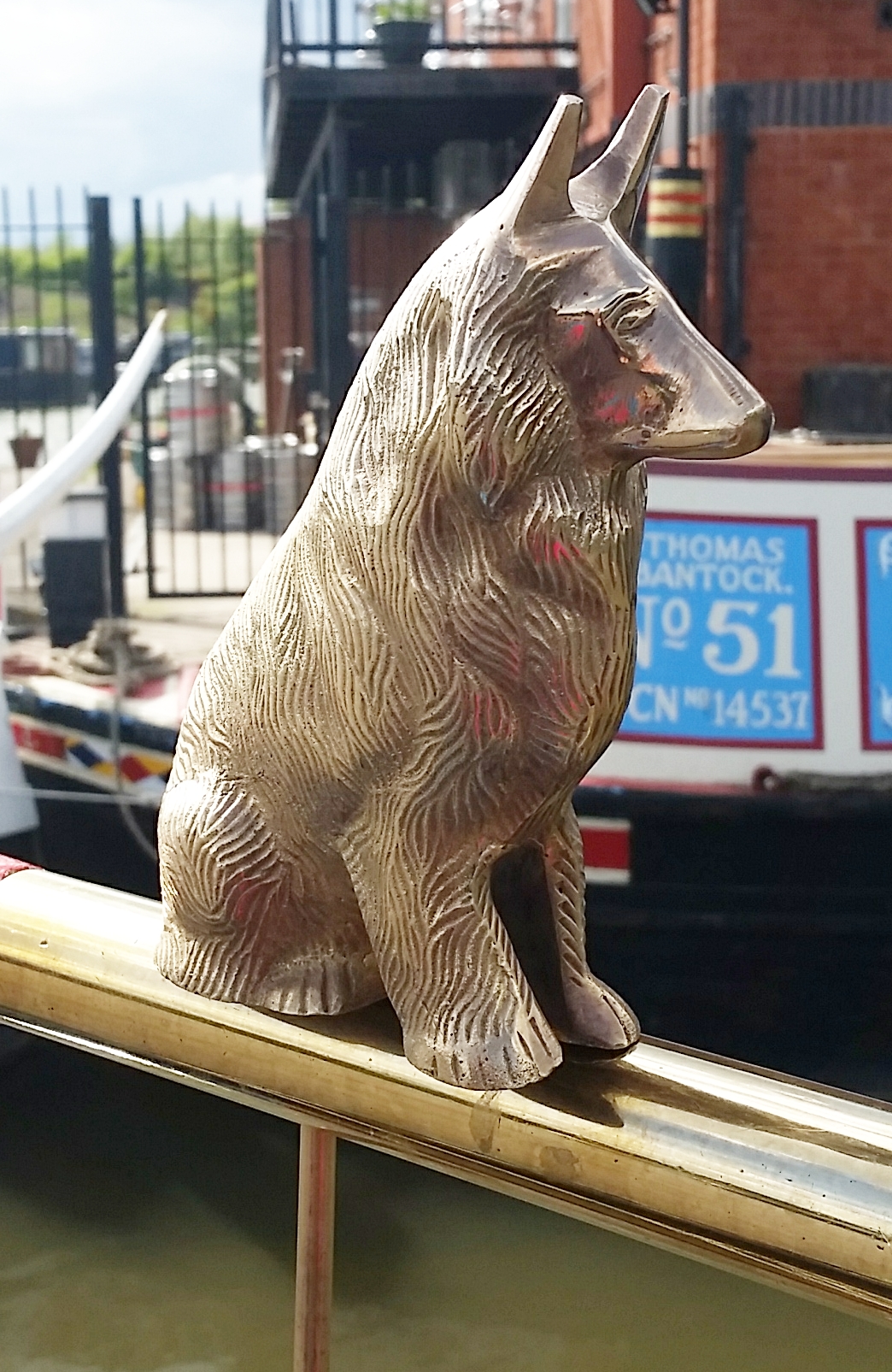 Rough Collie Tiller Pin (image for) Rough Collie Tiller Pin